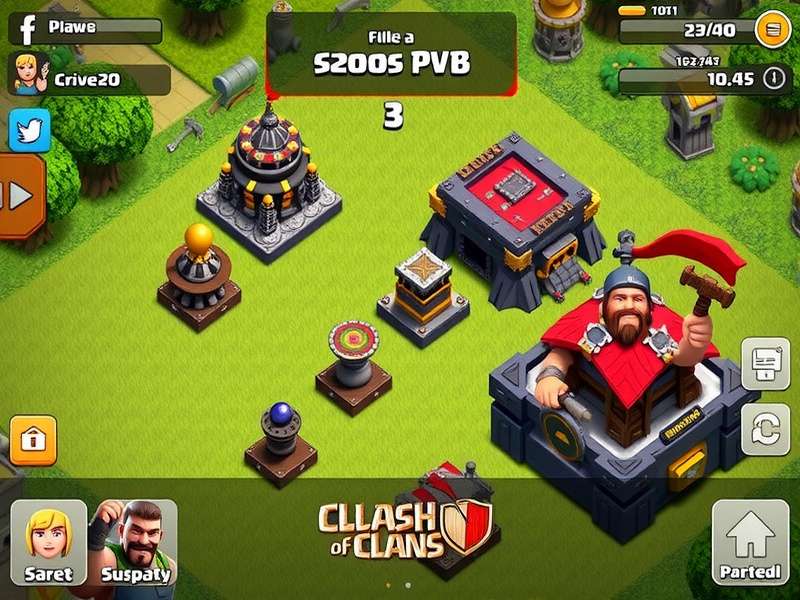 Clan War League strategy meeting with base assignments