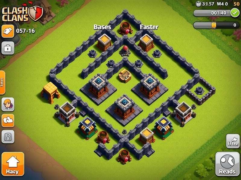 Detailed diagram of a top-tier TH12 war base layout showing trap placement and defense rings