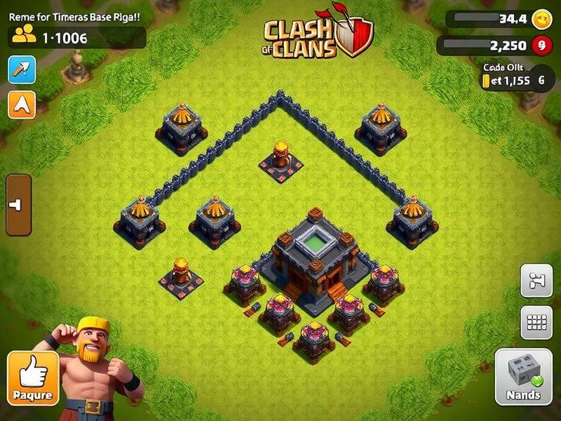 Clash of Clans TH15 Base Design Layout with Eagle Artillery and Monolith