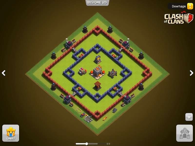 TH15 War Base Layout Design