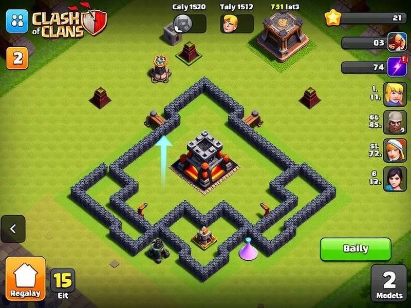 TH15 Farming Base with Protected Resources