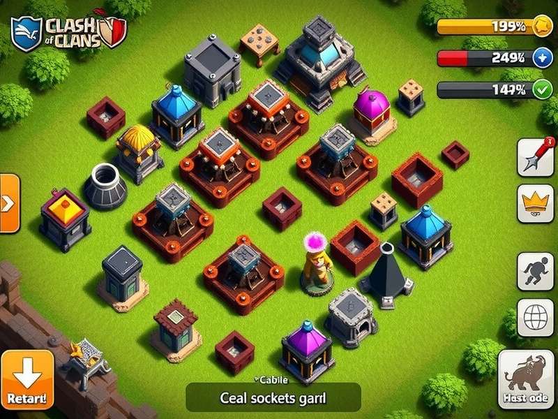 Clash of Clans gameplay on Windows 10 PC