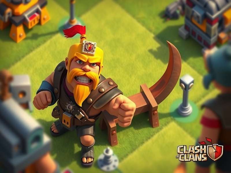 Epic Clash of Clans Clan War Scene showing multiple players attacking