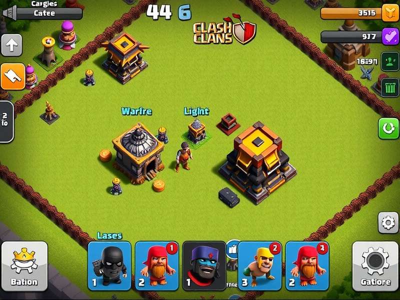 Clash of Clans TH6 Farming Base Layout