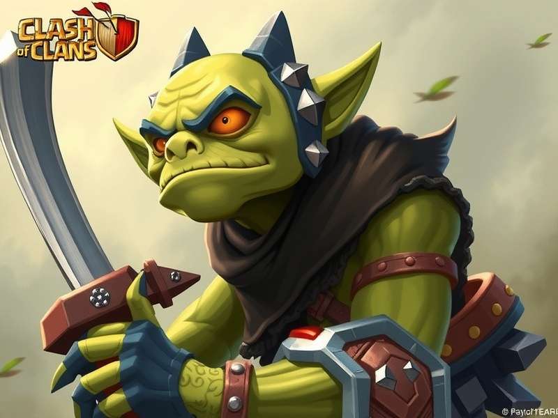 Clash of Clans Goblin character artistic drawing tutorial