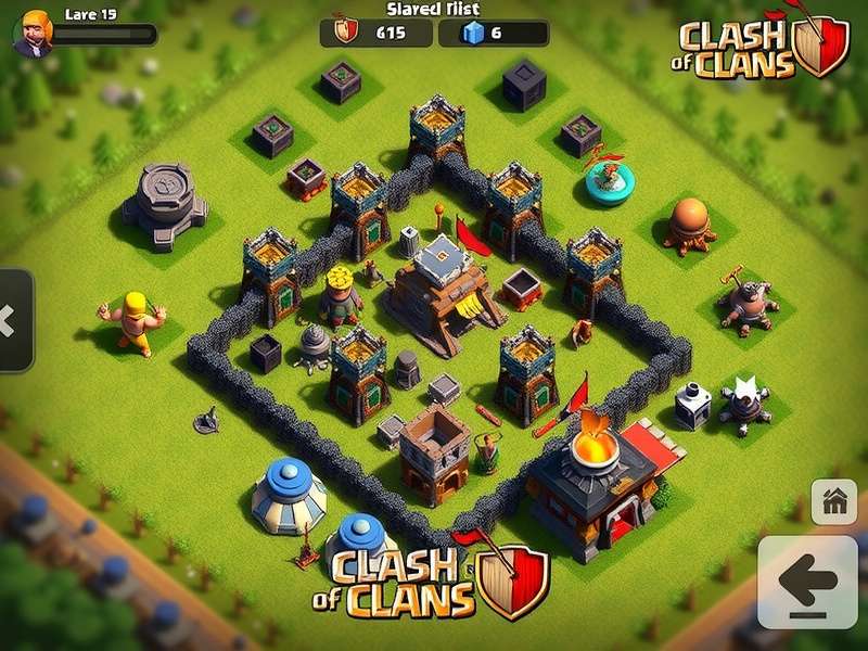 TH13 Farming Base with Protected Resources