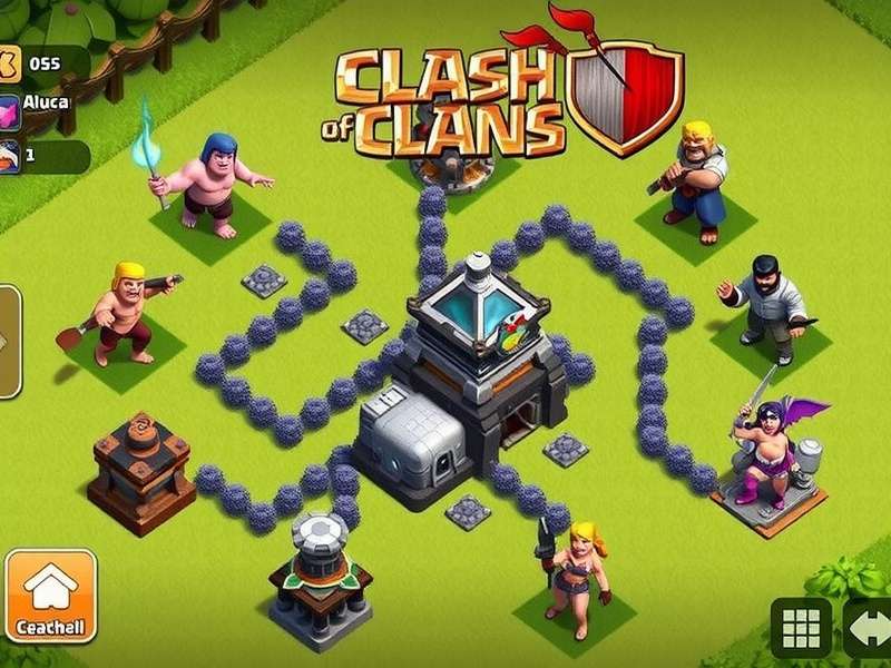 Clash of Clans PC Hack Guide Interface Showing Game Resources