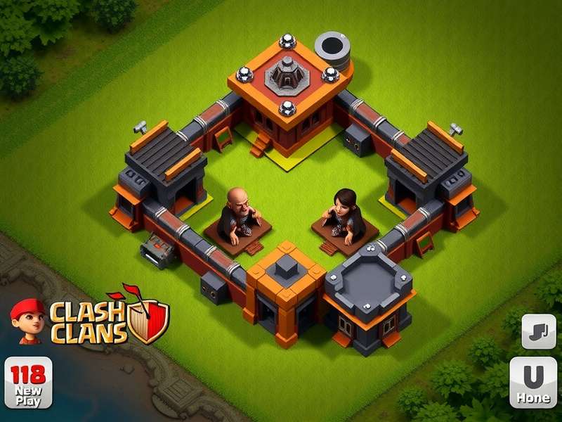 TH11 Farming Base Layout