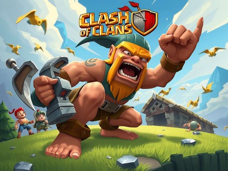 Goblin running in panic from defenses