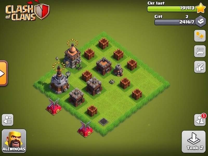 Clash of Clans hybrid base design