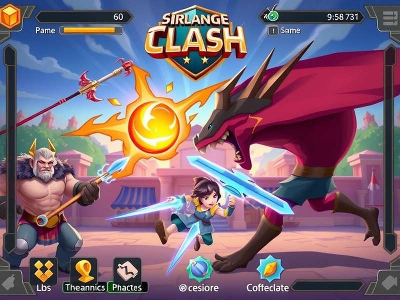 Epic Clash of Clans battle scene showcasing troops and defenses