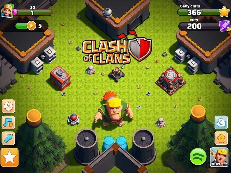 Clash of Clans PC Upgrade Efficiency Chart showing time saved