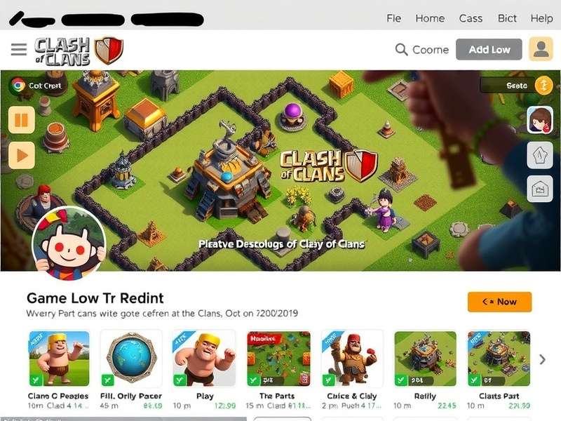 Reddit Clash of Clans community activity heat map showing global participation