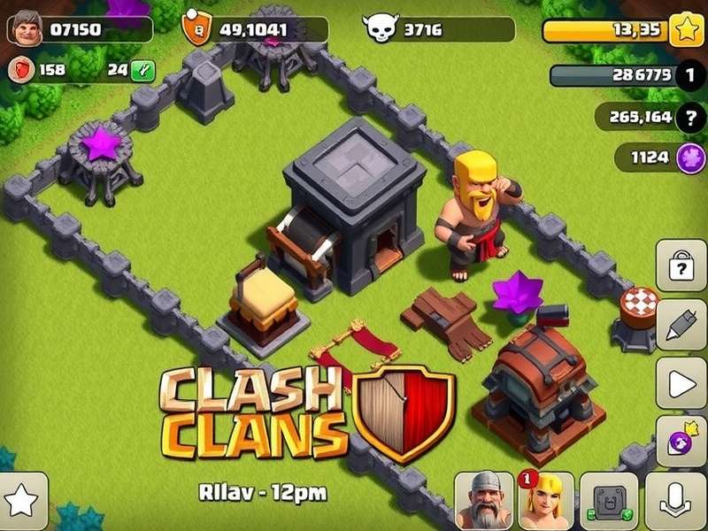 Vibrant collage of Clash of Clans Reddit posts showing memes, base layouts, and attack replays