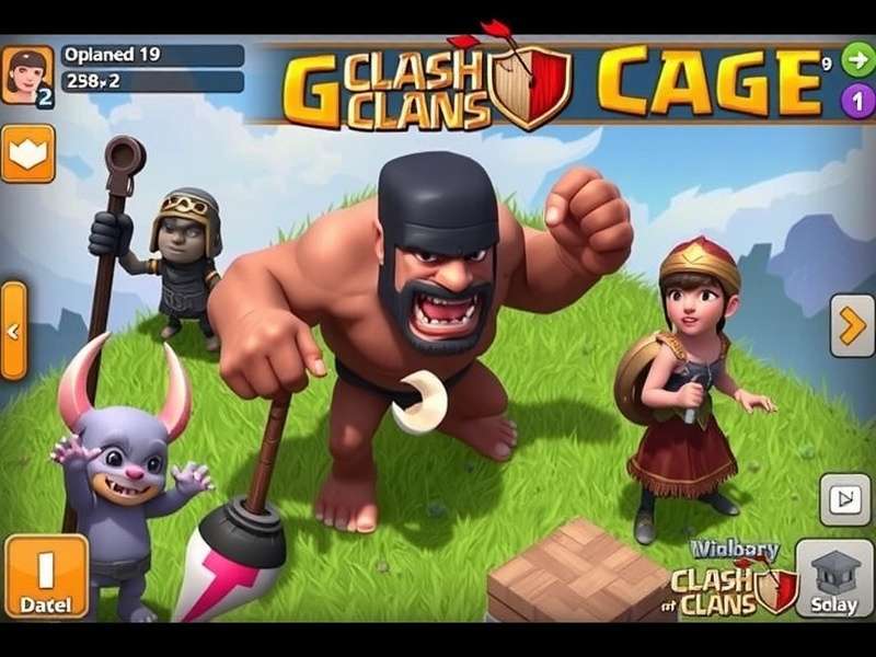 Clash of Clans Goblin Cage gameplay screenshot