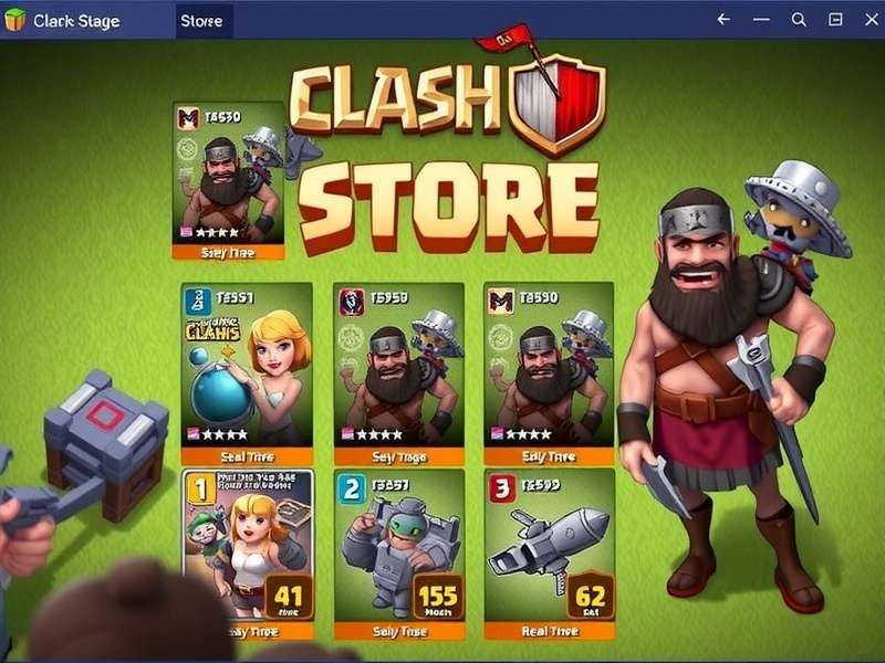 Clash of Clans merchandise available in Indian stores including t-shirts, figurines, and collectibles