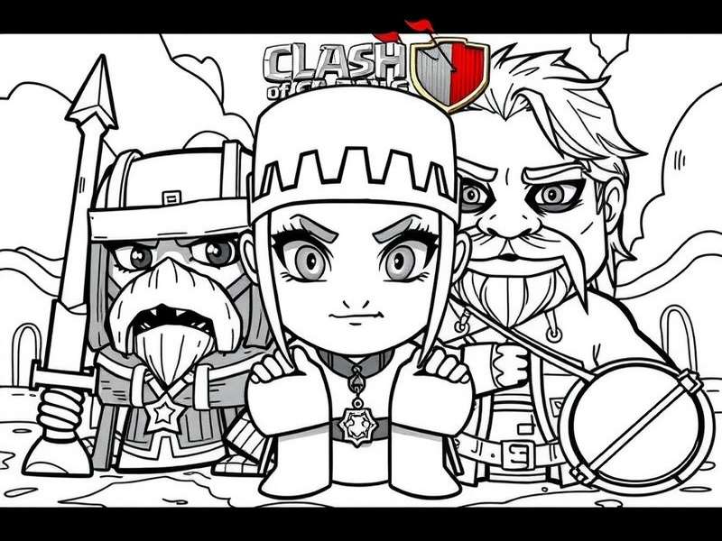 Dragon Character Coloring Template