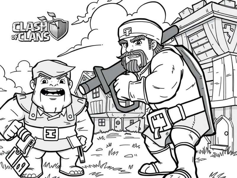 Archer Queen Coloring Template