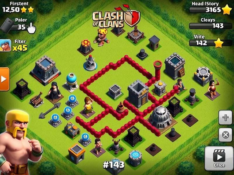 Strategic Town Hall 16 Base Design showing compartmentalization and trap placement