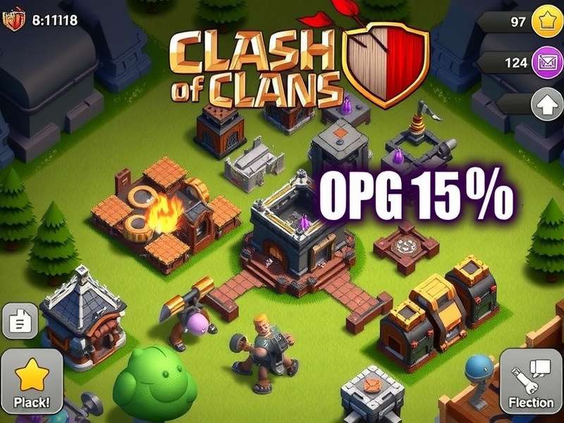 Clash of Clans for PC gameplay on a laptop with a cup of chai nearby