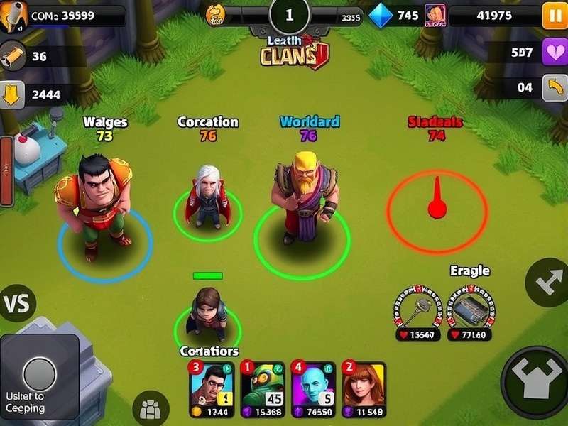 Clash of Clans gameplay on mobile with statistics overlay showing Coc Stats for Indian players