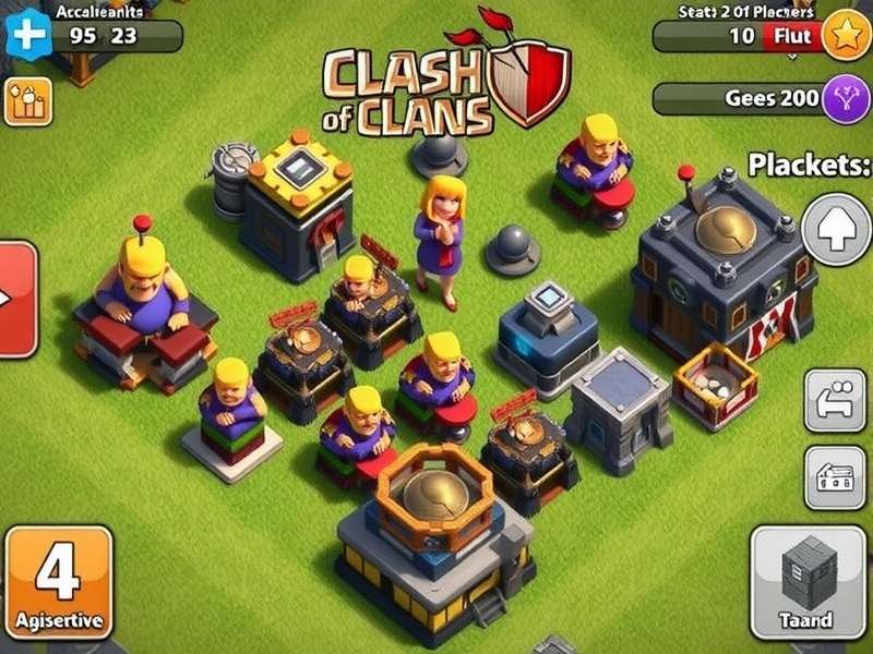 Clash of Clans PC gameplay setup with emulator and keyboard controls