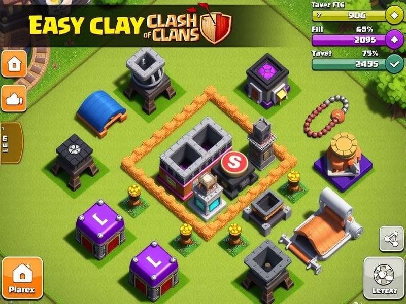 Clash of Clans Builder Base overview with Battle Machine and Builder Hall