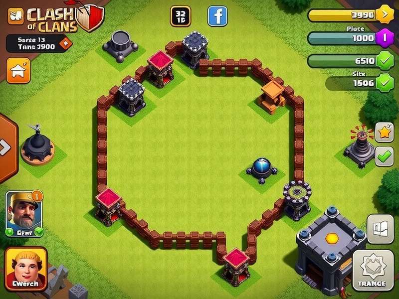 Good Clash Of Clans Bases collage showing top Indian player base layouts and strategies