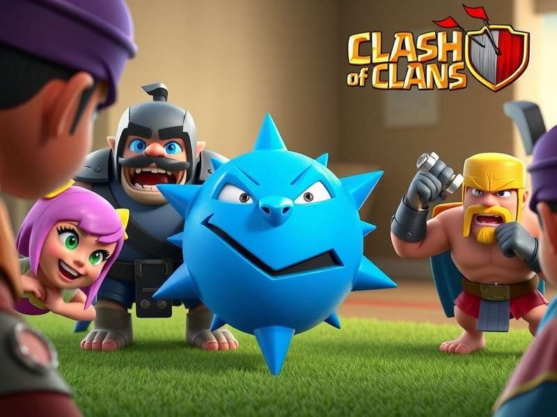 Clash of Clans Witch character picture