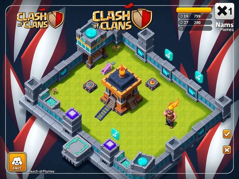 Clash of Clans Discord community hub showcasing base layouts, upgrade strategies, and clan recruitment for Indian players